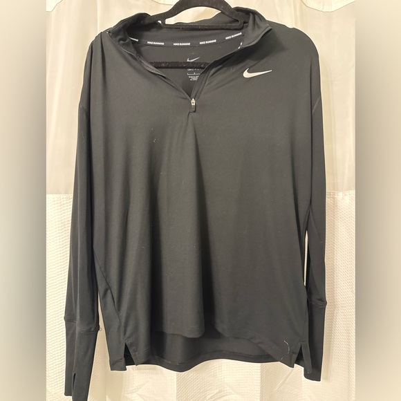 Nike Tops - Nike Black Long-Sleeve Quarter-Zip Top